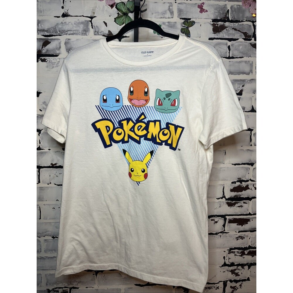 Old Navy Pokemon Shirt Mens M Short Sleeve Graphic Tee.